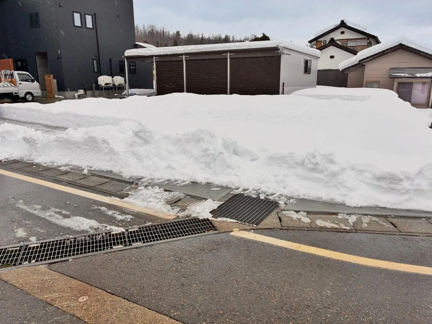 除雪依頼で頑張りました‼️
